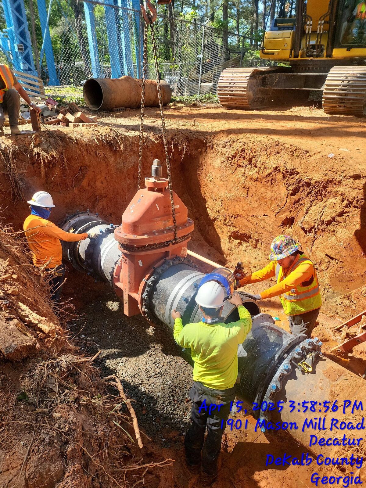 Insertion valve installation, 3:58 PM (2025-04-15), second frame.